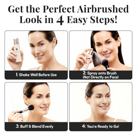 Kabuki foundation brush included in Jerome Alexander set