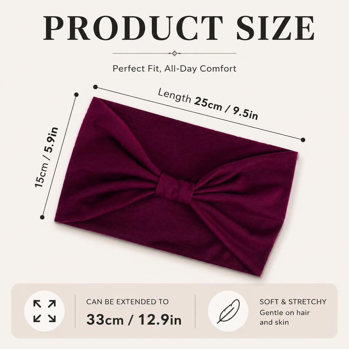 Kachanaa headband showing unique floral print design