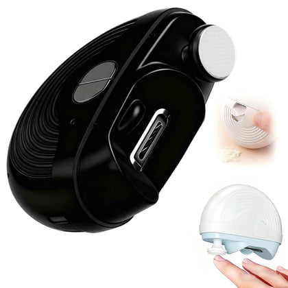 Kacitalone Electric Nail Clippers front view with LED light