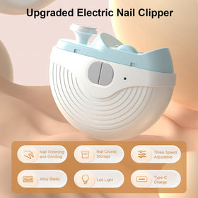 Kacitalone Electric Nail Clippers with built-in storage compartment