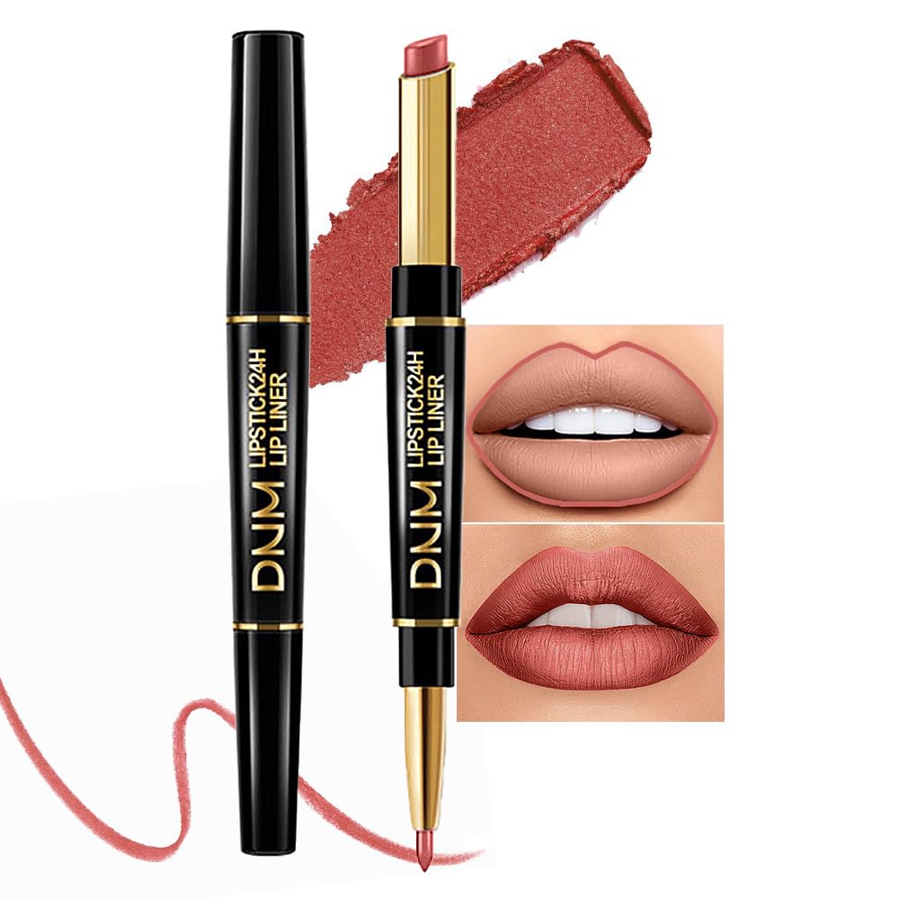 Kaely 2-in-1 Lip Liner & Lipstick Set front view with 30 colours