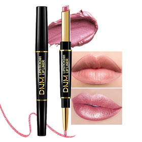 Kaely 2-in-1 Lip Liner & Lipstick Set in light pink with packaging