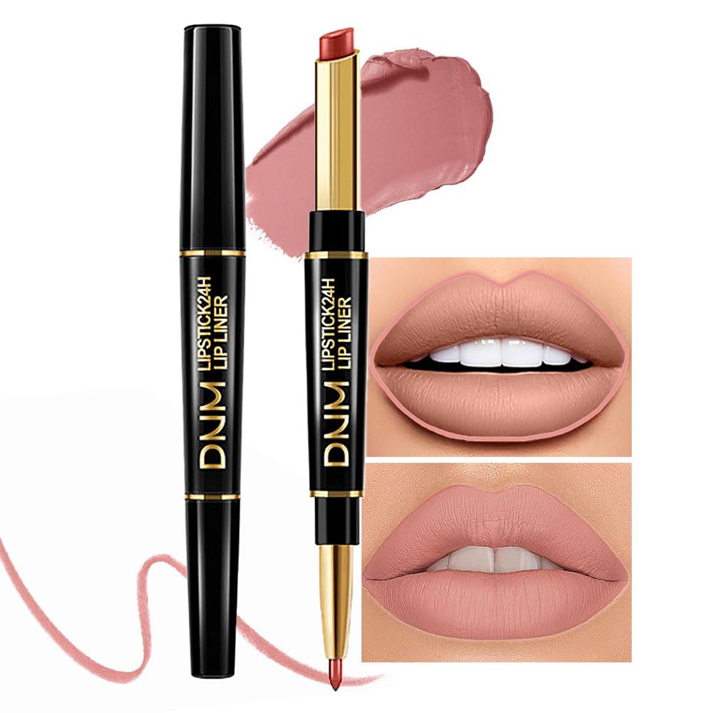 Kaely 2-in-1 Peach Lip Liner & Lipstick Set packaging front view