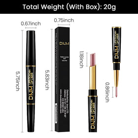Kaely 30 colors lip liner and lipstick set displayed