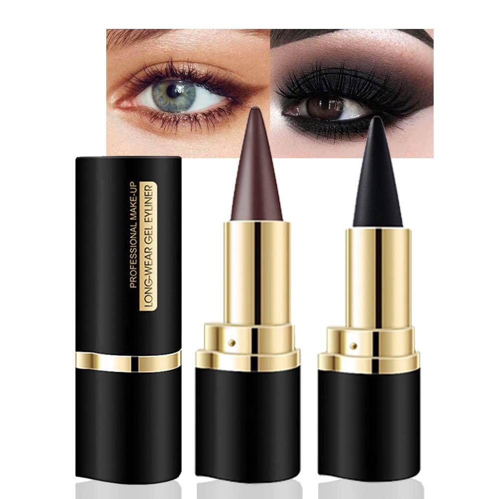 Kaely Gel Eyeliner Pencil Set front view with two pencils