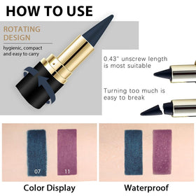Kaely gel eyeliner pencils set with makeup accessories