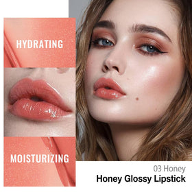 Kaely Honey Lipstick Tinted Lip Balm swatch on skin