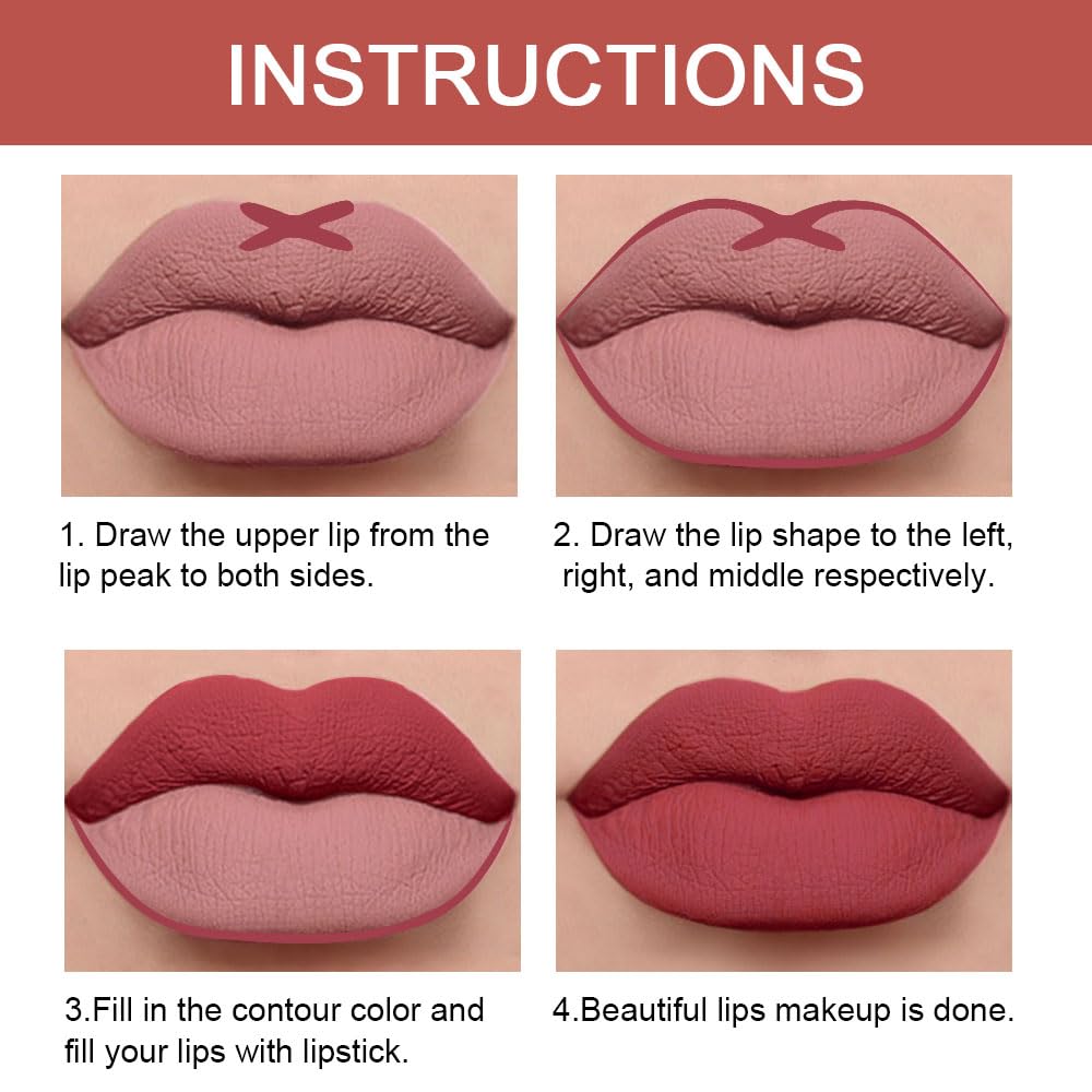 Kaely lip liner and lipstick set displayed in packaging