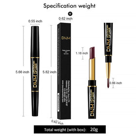 Kaely lip liner and lipstick set with applicator showing texture