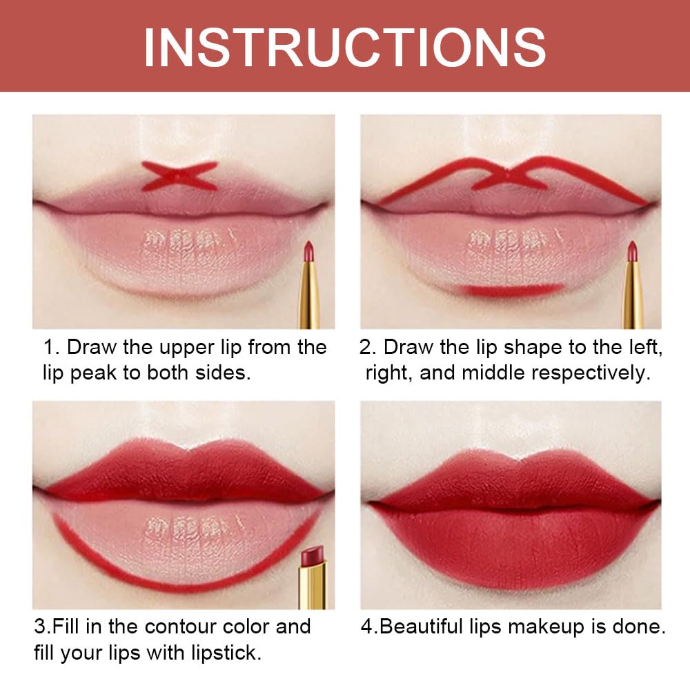 Kaely lip liner pencil retractable feature