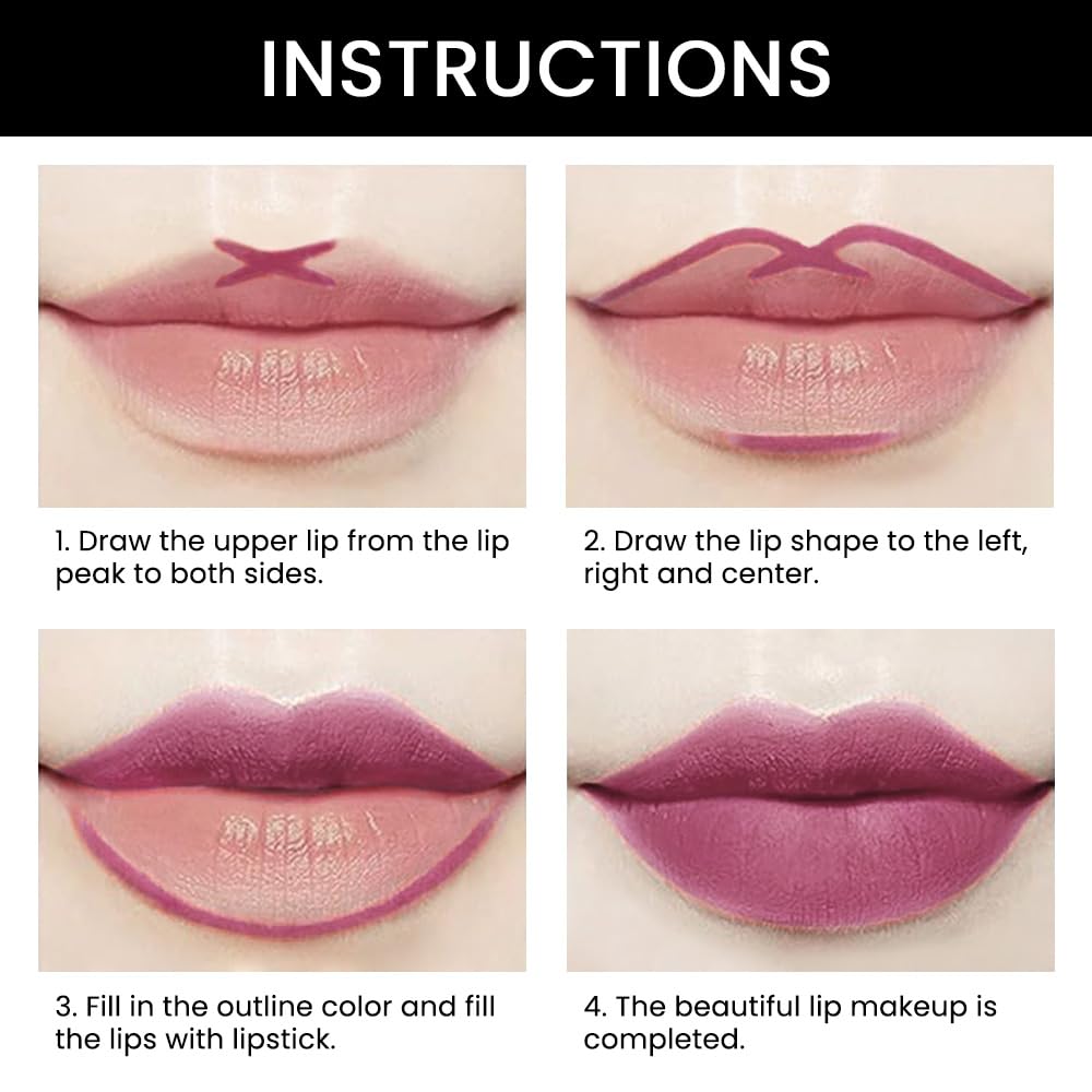Kaely lipstick and lip liner set in packaging