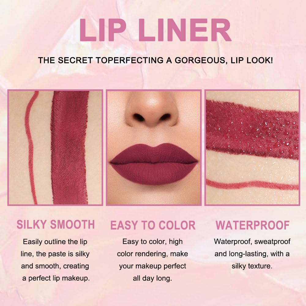 Kaely lipstick swatch showing matte finish