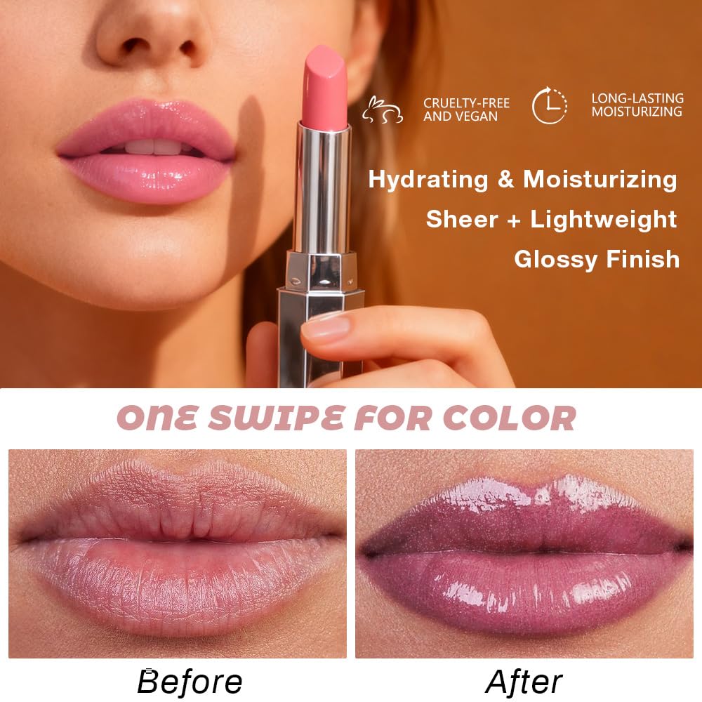 Kaely Mauve Honey Lipstick swatch on skin