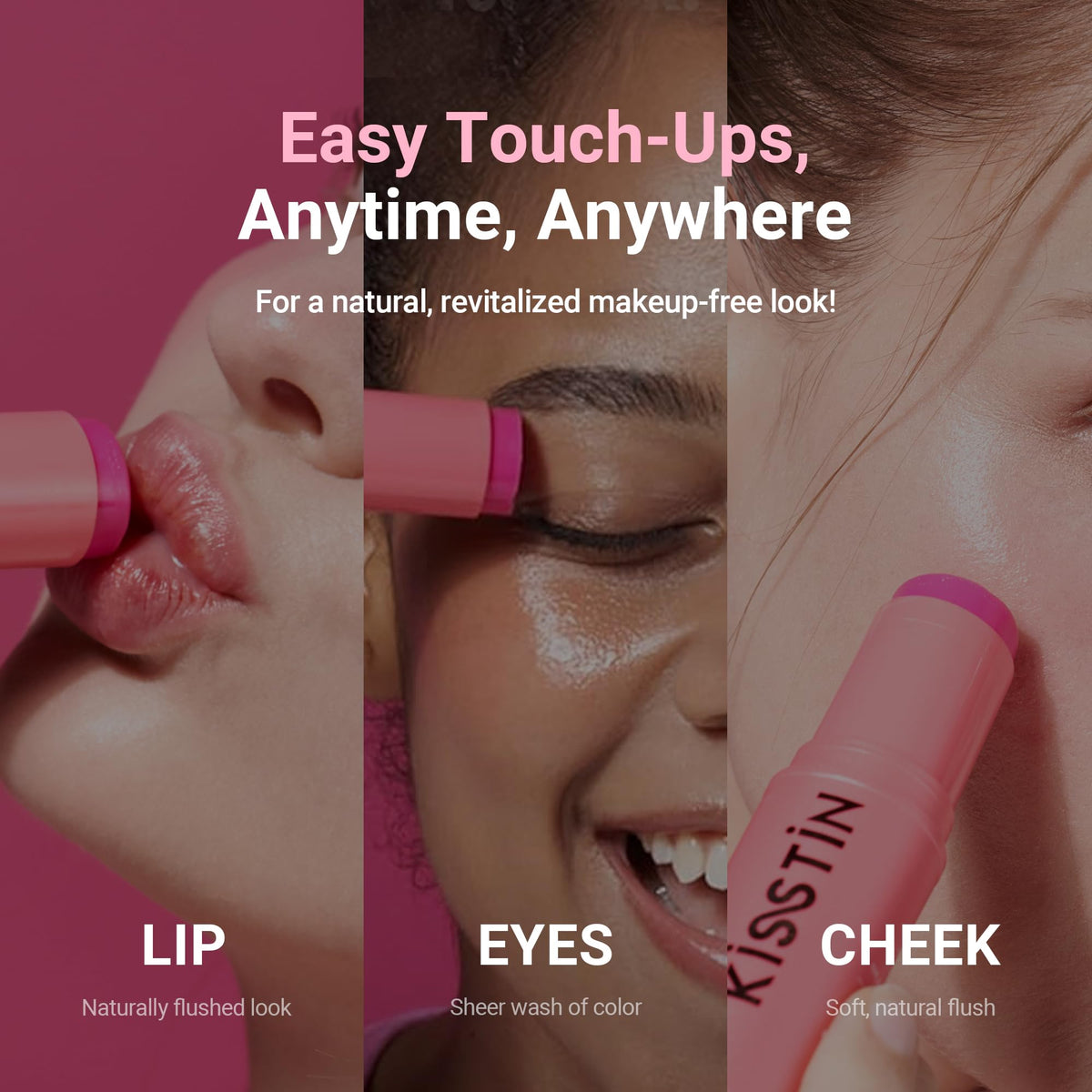 KAHI Kisstin Balm in a travel bag for convenience