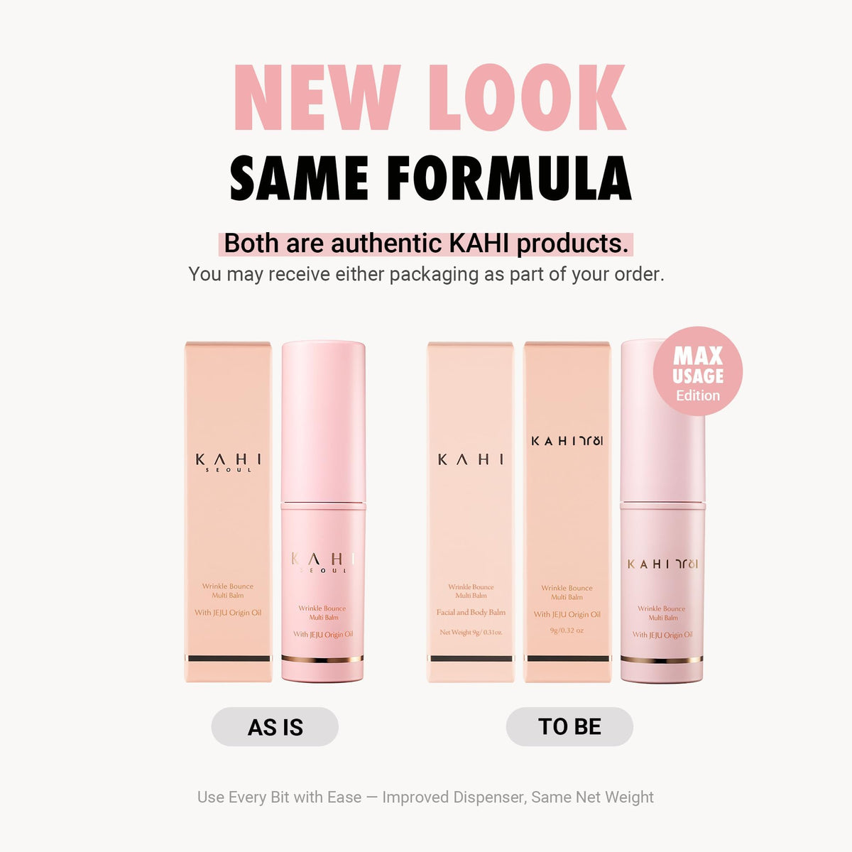 KAHI Multi Balm Stick 10g application on skin