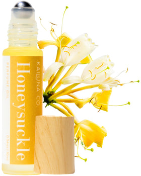 Kailuna Co. Honeysuckle Essential Oil Perfume Roll On 10 ml front view
