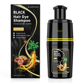 KAISASA Black Hair Dye Shampoo 3-in-1 front view