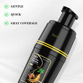KAISASA Black Hair Dye Shampoo 3-in-1 ingredients list