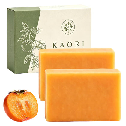 Kalani Glow Persimmon Soap Bar front view