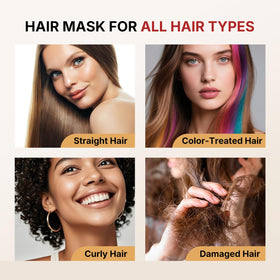 Karseell Collagen Hair Mask application on hair