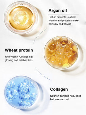 Karseell Collagen Hair Mask jar with lid open