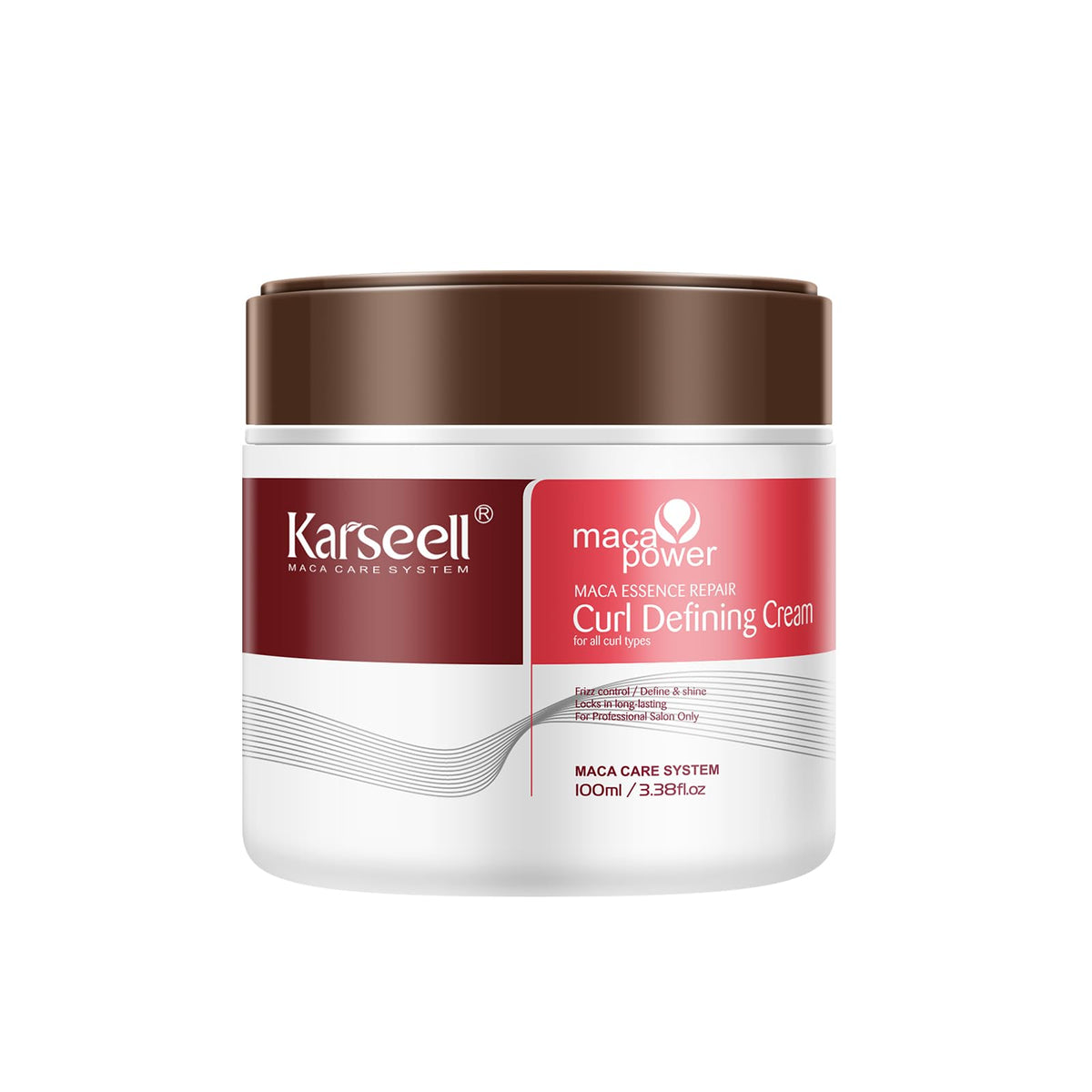 Karseell Curl Defining Cream 100ml front view