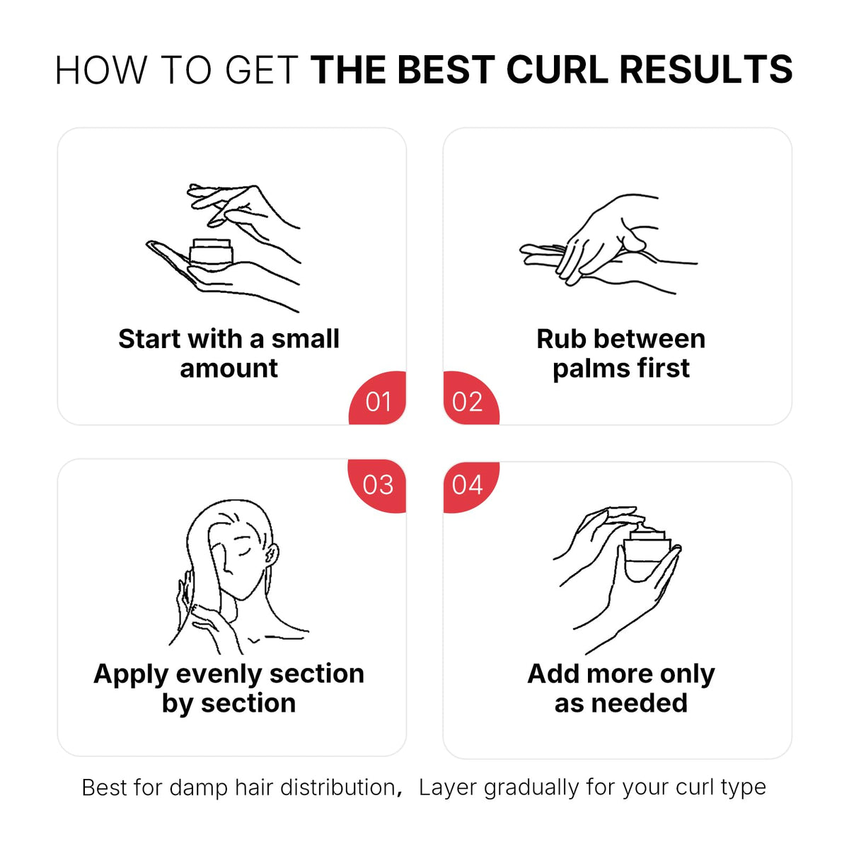 Karseell Curl Defining Cream 100ml in a travel bag
