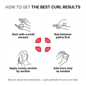 Karseell Curl Defining Cream 100ml in a travel bag