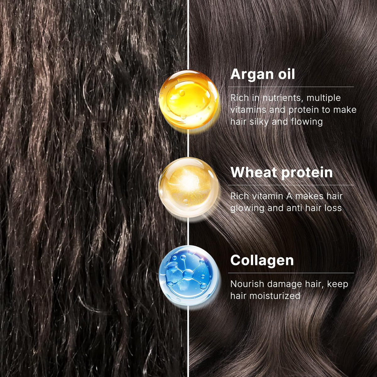 Karseell Moroccan Argan Oil being poured into hands