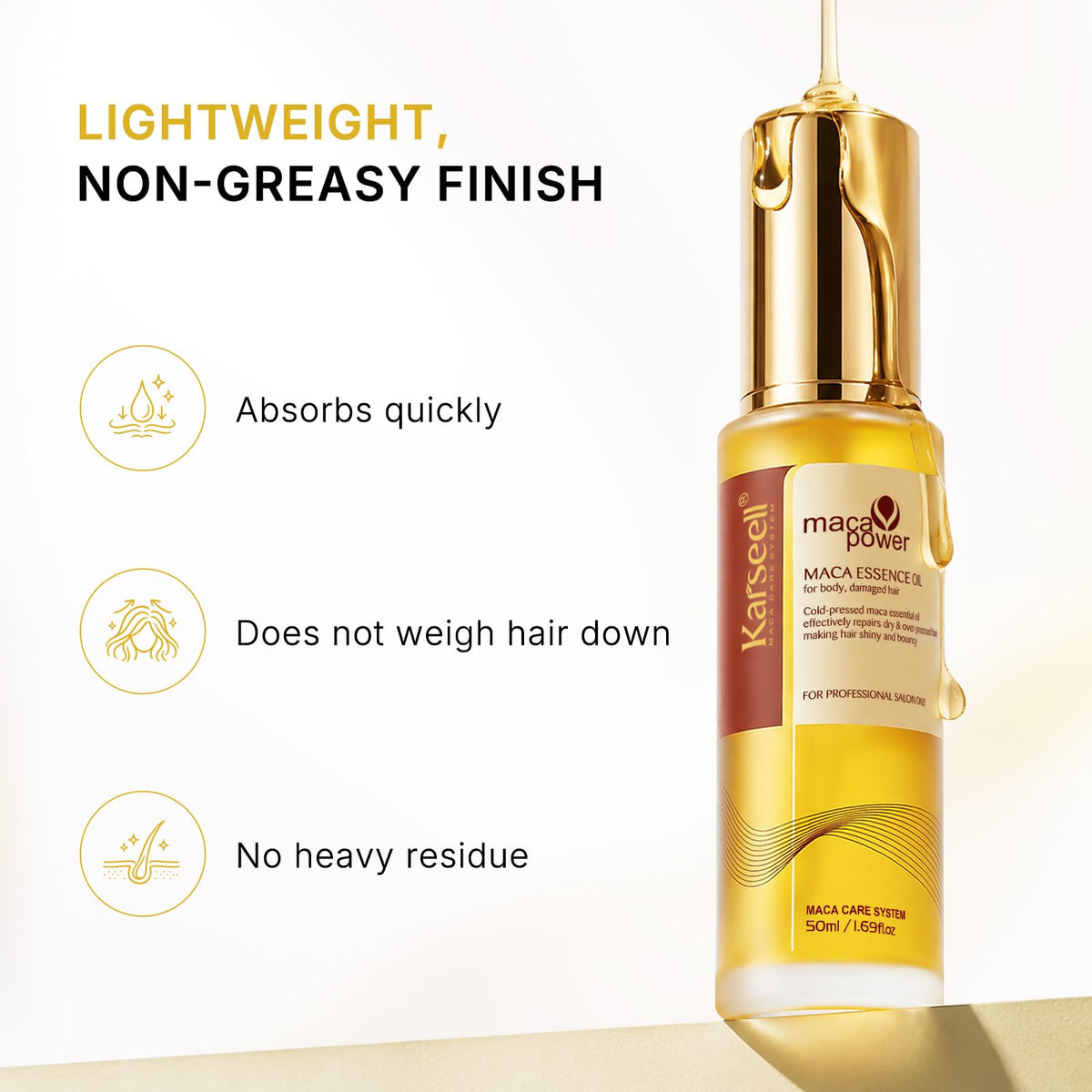 Karseell Moroccan Argan Oil in lifestyle setting