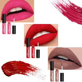 KARUIZI lip gloss and lipstick palette in elegant packaging