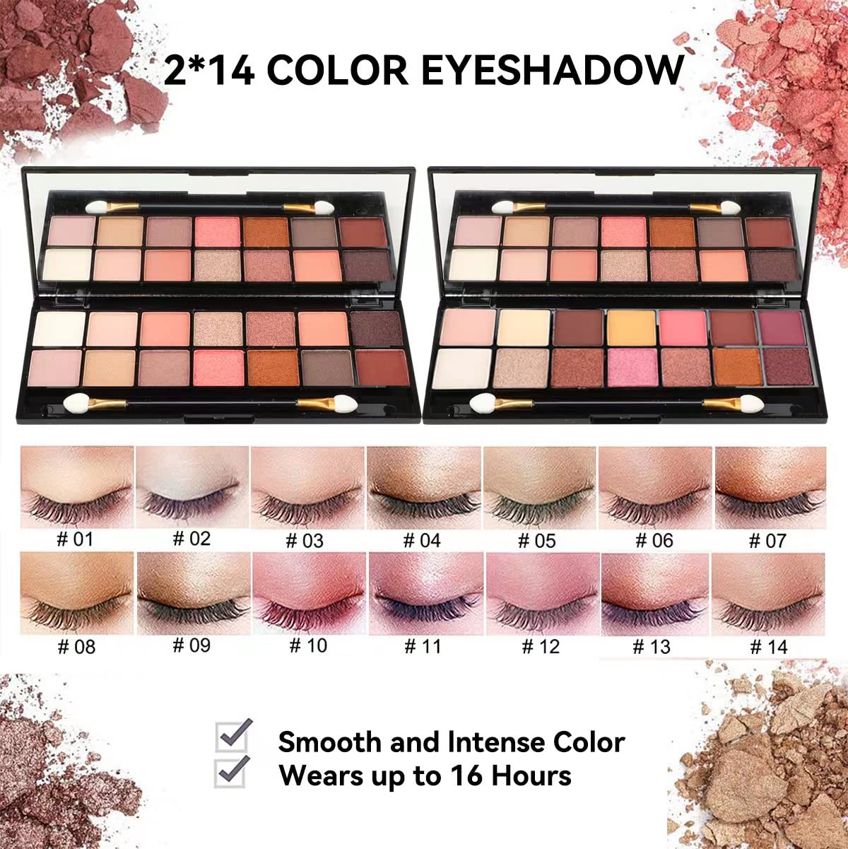 KARUIZI makeup gift set showing lip gloss and mascara
