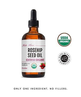 Kate Blanc Rosehip Oil with hair and nails