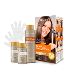 KATIVA Brazilian Keratin Kit packaging front view