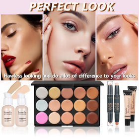 KAVCENT lip gloss and lipstick from the makeup kit