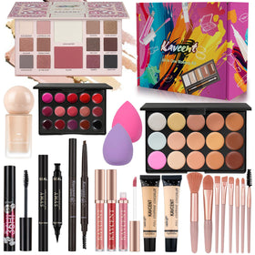 KAVCENT Makeup Kit front view showcasing all included items