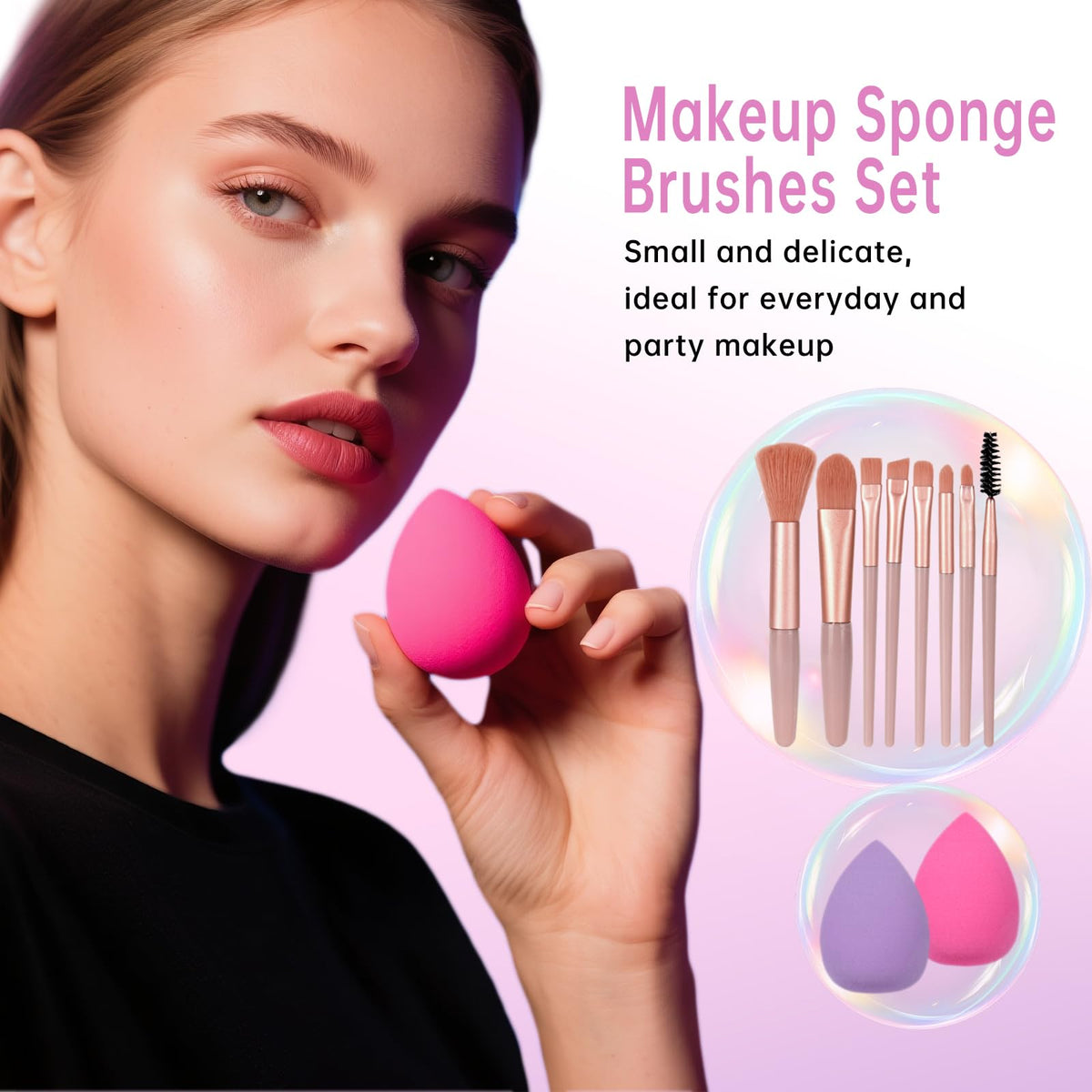 KAVCENT Makeup Kit packaging and contents displayed
