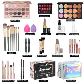 KAVCENT Makeup Set includes foundation and concealer palette