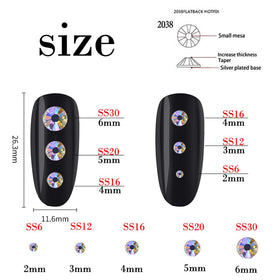 Kdkyy rhinestones in packaging with 1000 pieces