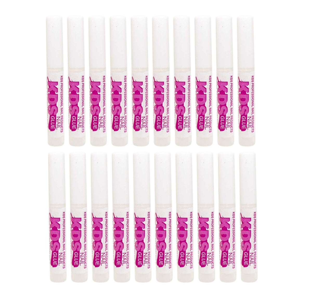 KDS Nail Glue 20 Pack front view with packaging details