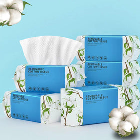 KeeiZoes Disposable Face Towels 600 Count front view