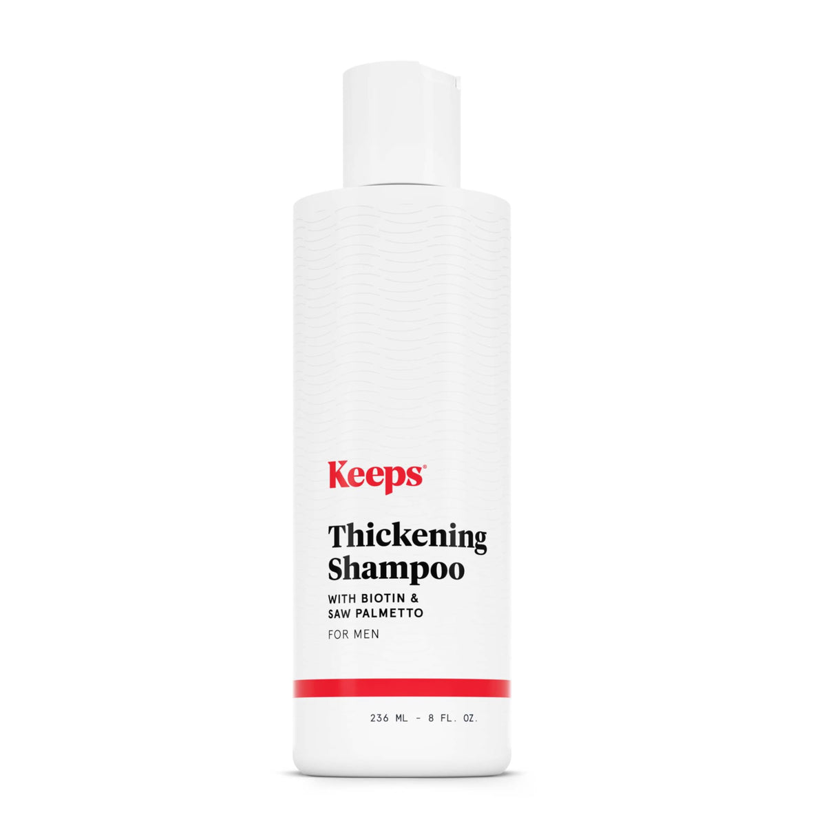 Keeps Thickening Shampoo for Men 8 Oz front view