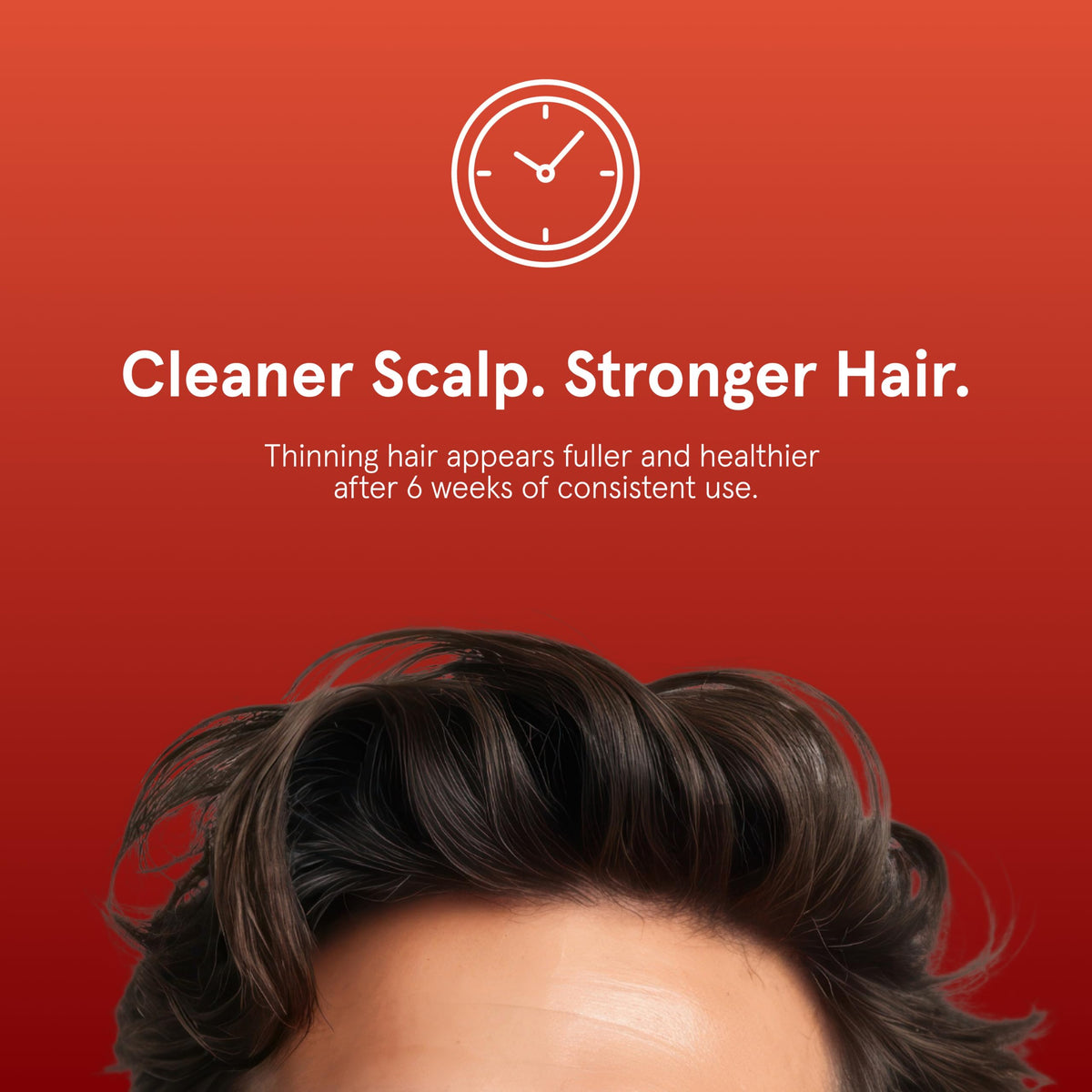 Keeps Thickening Shampoo for Men 8 Oz next to a conditioner