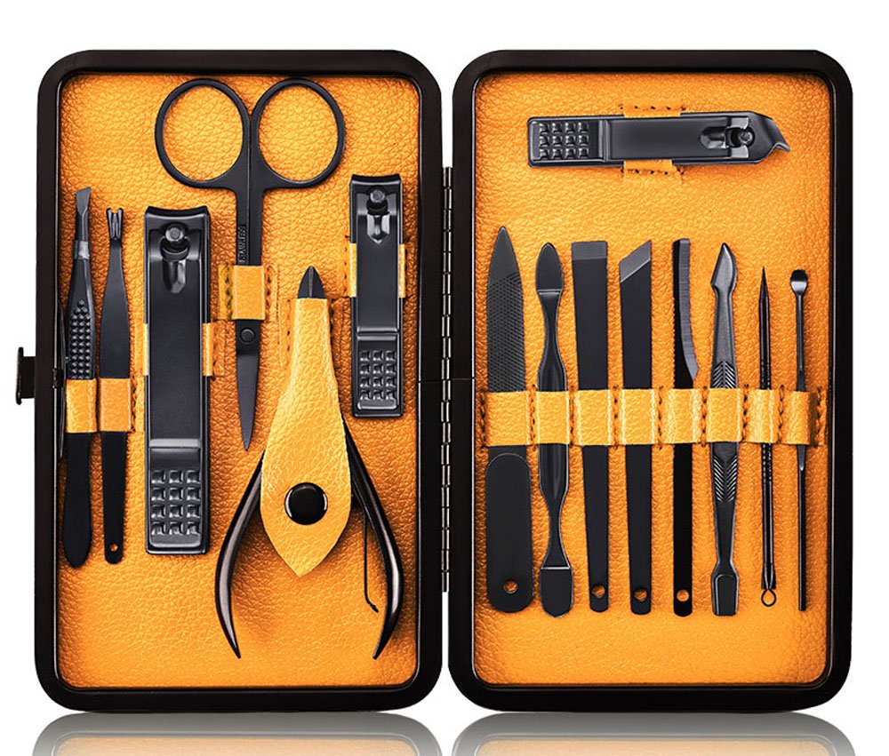 Keiby Citom 15pcs Nail Clipper Grooming Kit front view