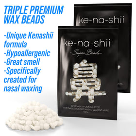 KENASHII Super Nose Waxing Kit with user-friendly instructions