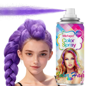 KENINA Purple Temporary Hair Color Spray 120ML front view
