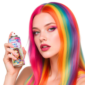 KENINA Purple Temporary Hair Color Spray 120ML side view