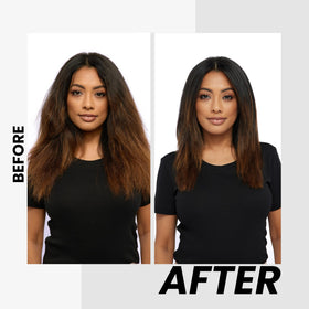 Kenra Anti-Humidity Spray 5 in lifestyle setting with styled hair
