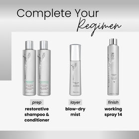 Kenra Blow-Dry Mist in lifestyle setting