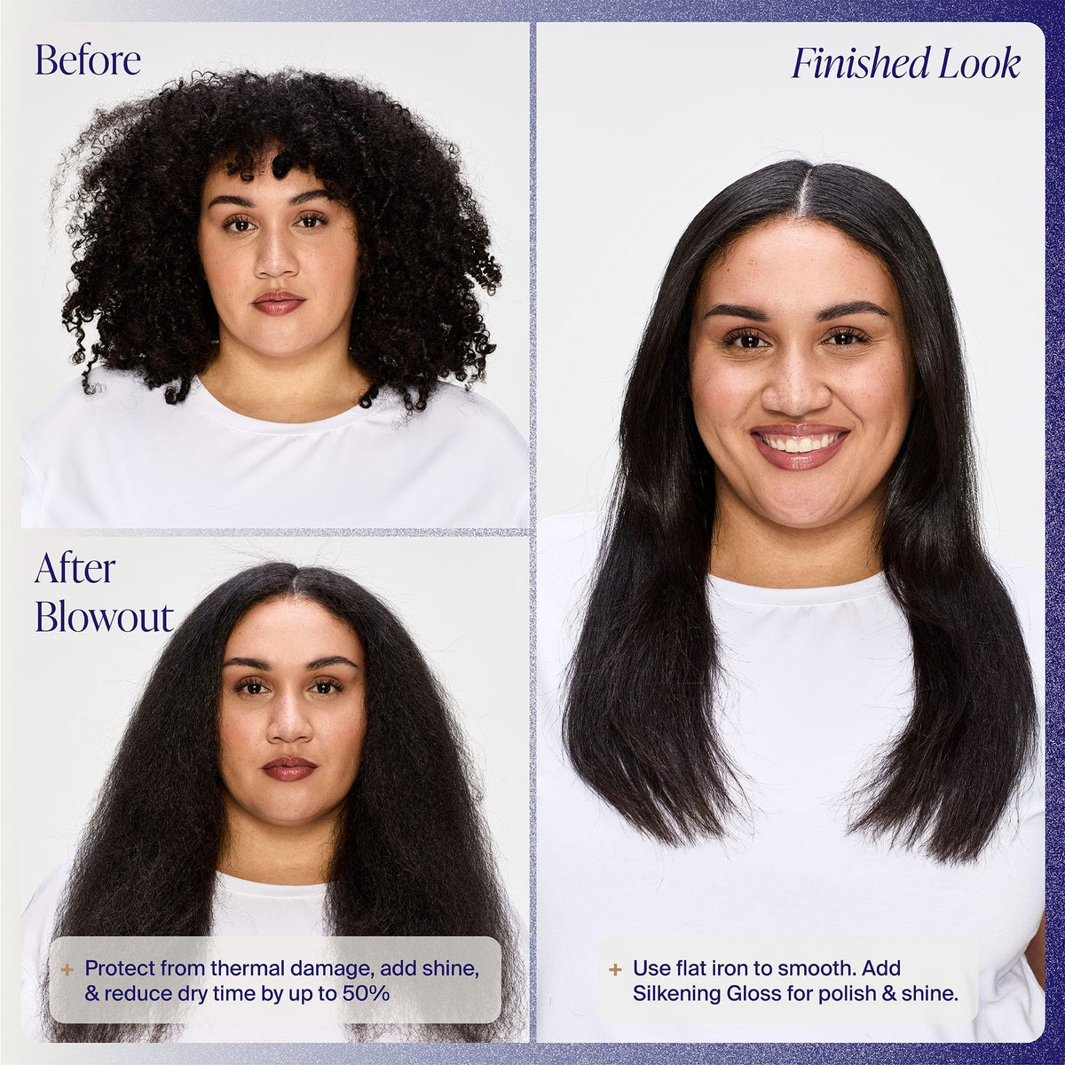 Kenra Blow-Dry Spray packaging with instructions